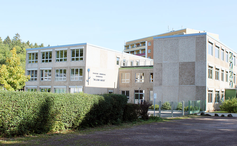 Das Schulgebäude der Grundschule Georgenthal